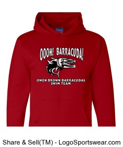 Adult Barracuda Sweatshirt Design Zoom